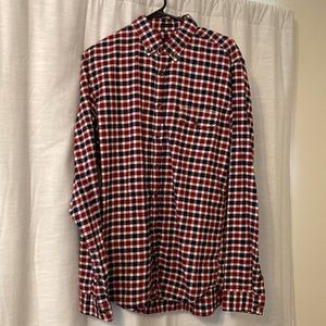 J. Crew brushed twill shirt.